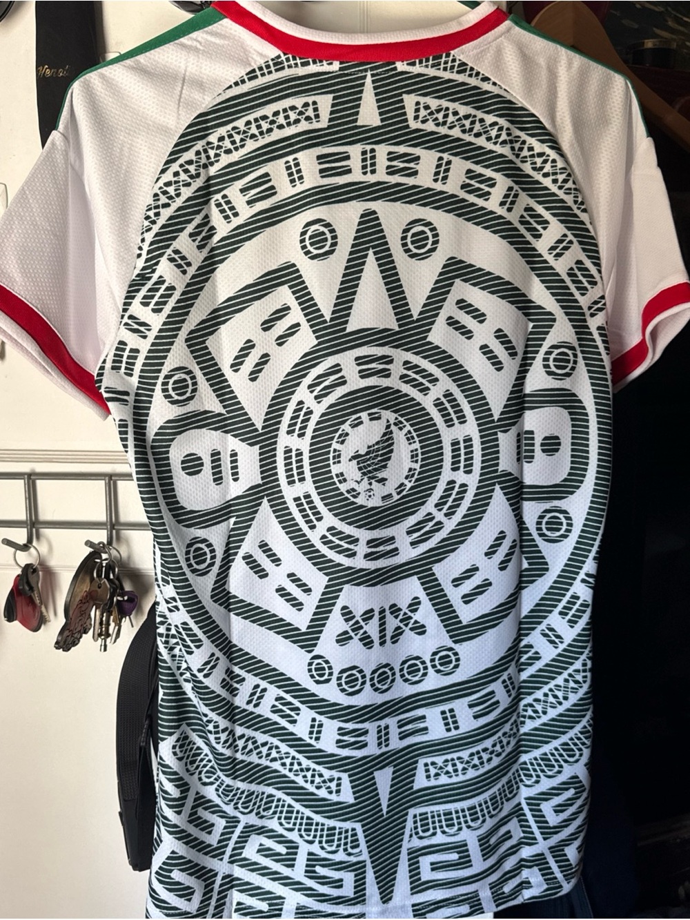 Mexico Soccer team jersey Women’s Slim Fit In White Size L New WOT’s - Picture 2 of 5